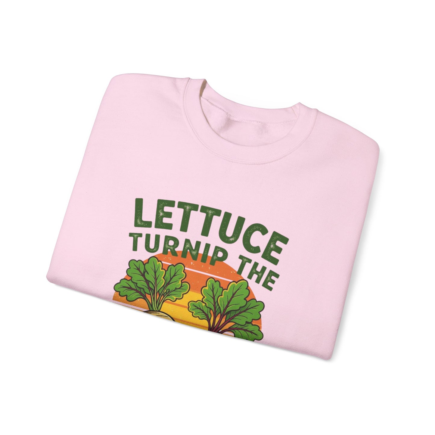 Funny Vegetable Sweatshirt, Lettuce Turnip the Beet Crewneck, Plant Lover Gift, Unique Garden Apparel, Cozy Unisex Sweater