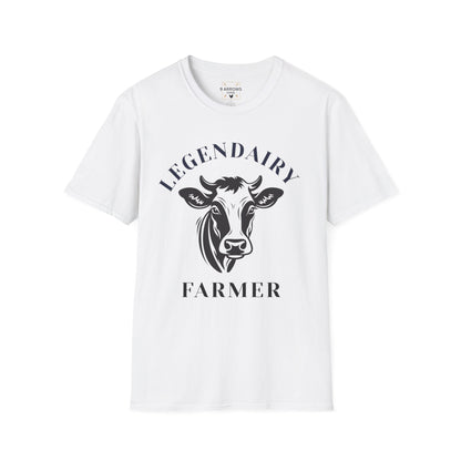 Legendairy Farmer T-Shirt | Unisex Farm Apparel | Gift for Farmers | Casual Wear | Country Living Style | Agriculture Enthusiast Tee